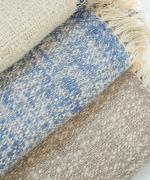 ガラ紡ブランケットストールA 