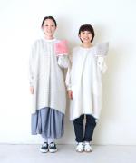 Suno&Morrison/オーガニックコットンカディカバーオールエプロン