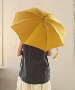 きつねのたすき/長日傘/麻無地キイロ