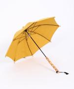 きつねのたすき/長日傘/麻無地キイロ