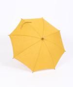 きつねのたすき/長日傘/麻無地キイロ