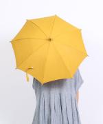 きつねのたすき/長日傘/麻無地キイロ