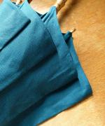 きつねのたすき/長日傘/麻無地ミドリ