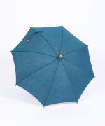 きつねのたすき/長日傘/麻無地ミドリ