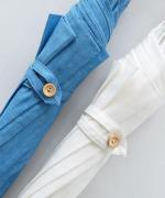 きつねのたすき/長日傘/麻無地白