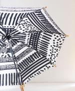 きつねのたすき/長日傘/段々々白黒