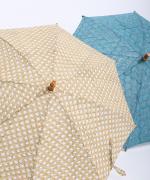 タビスルウサギ/折り畳み日傘〈インド綿〉