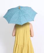 タビスルウサギ/折り畳み日傘〈インド綿〉