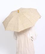 タビスルウサギ/折り畳み日傘〈インド綿〉
