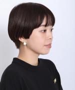 ribbon ピアス/真鍮