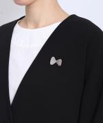 ribbon ブローチ/ロジウム