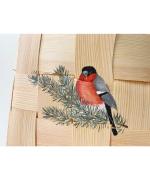 WOODEN SHOPPER SQUARE